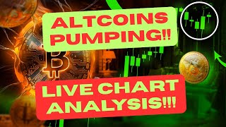 BITCOIN 75K SUPPORT BOUNCE! ALTCOINS PUMPING🚀!! LIVE CRYPTO PRICE ANALYSIS!!!