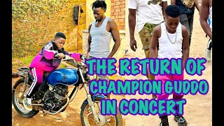 Champion Guddo agenda kola concert e lugogo (The return of champion Guddo) bya Alien Skin