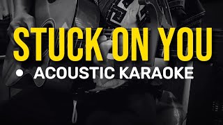 Video thumbnail of "Stuck on you - Lionel Richie (Acoustic Karaoke)"