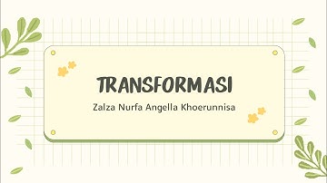 Transformasi geometri pada aplikasi Geogebra (Refleksi,Translasi,Rotasi dan Dilatasi)