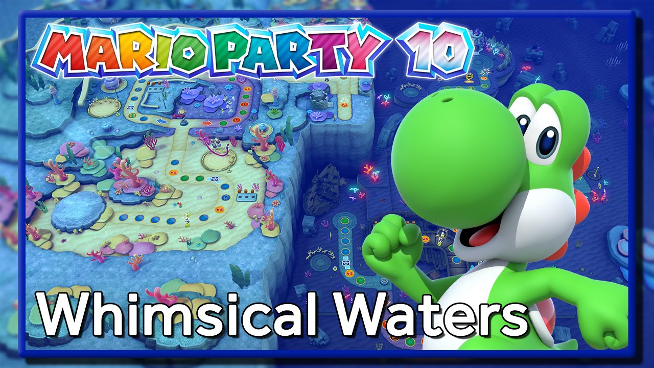 Mario Party 10 Party Mode - Whimsical Waters