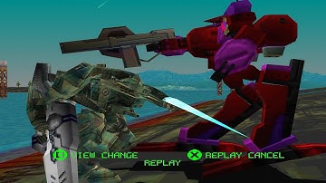 Armored Core Project Phantasma,Arena.(u971 VS Broken Heart)