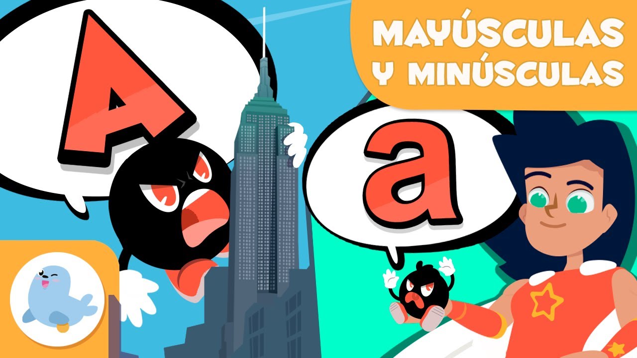 MAYÚSCULAS y MINÚSCULAS 🔠 GRAMÁTICA y ORTOGRAFÍA para niños ​​🔡​ Superlexia ⭐ Episodio 13