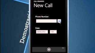 Call Reminder App for Windows Phone screenshot 5