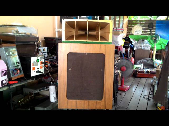 Altec 614 + 811 802-4D Test #001 - YouTube
