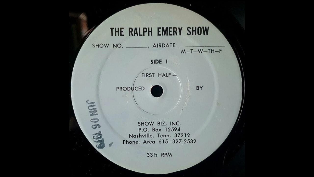 George Jones - We Oughta Be Ashamed (The Ralph Emery Show) (1979)