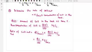 2.3: Mathematical Modelling with Differential Equation: MATH 260