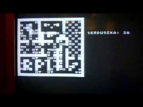 Atari 65xe - basic game serduszka