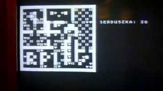 Atari 65xe - basic game serduszka