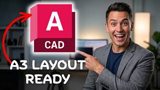 AutoCAD: How to Set Your Layout to A3 Paper Size (2026)