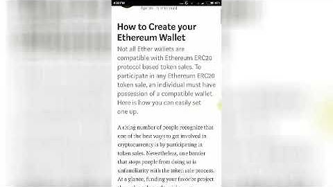 Create Myetherwallet account for ico participant