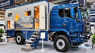 Bu Canavar Man 4X4 Karavanla Off - Grid Seyahat Şartları Tam Bimobil Ex 600