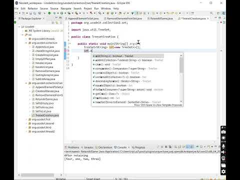8 Write a Java program to create a new tree set, add some colors string and print out the tree set