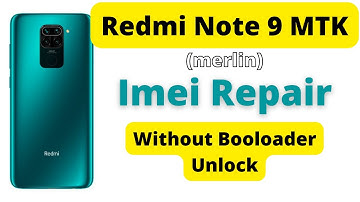 Redmi note 9 (merlin) mtk imei repair without bootloader unlock nvdata corrupted fix with eng rom