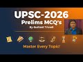 UPSC-2026 Prelims Important Questions