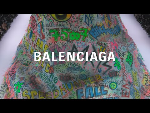 balenciaga fall 18 show