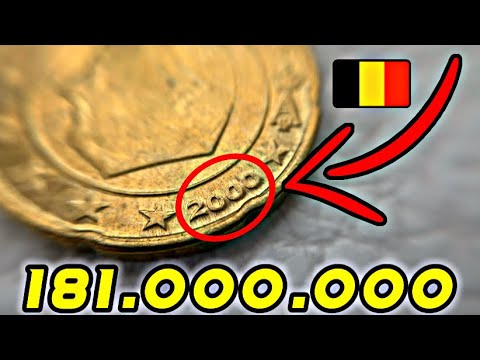 20 Euro Cent 2000 BELGIUM RARE 181 000 000 