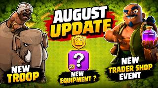 CoC August Update: New Elephant Rider Troop, New Card Event & New Hero Equipment! screenshot 4