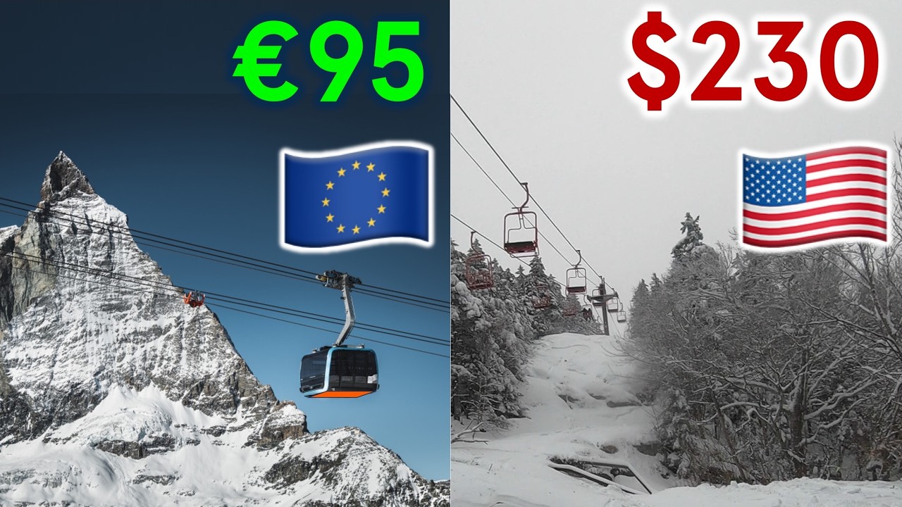 Why Europe S Top Ski Resorts Are SO MUCH Cheaper Than America Even The Bad Ones 