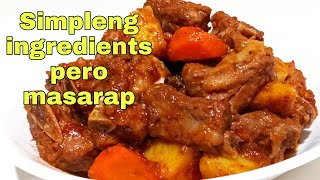 GAWIN MO ITO SA PORK RIBS | SIMPLENG INGREDIENTS PERO MASARAP