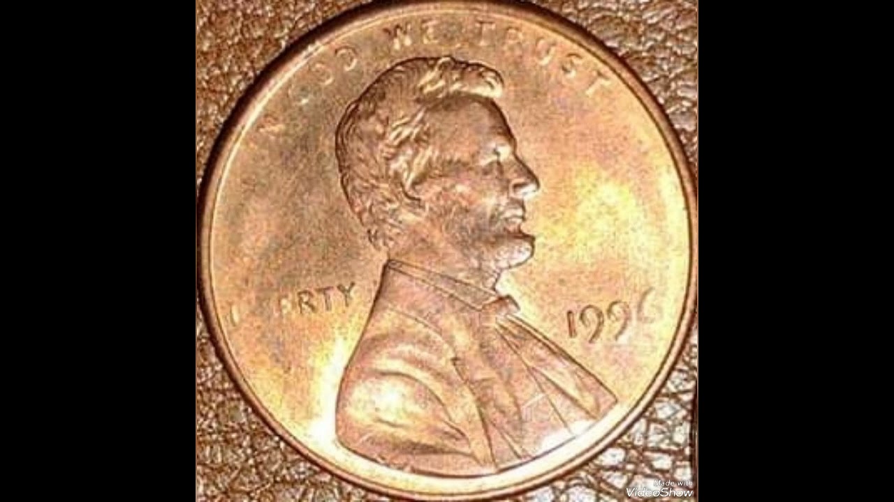 1996 Lincoln penny mint error coin worth big money rare.