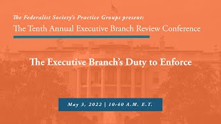 The Executive Branch s Duty to Enforce Executive Branch Review