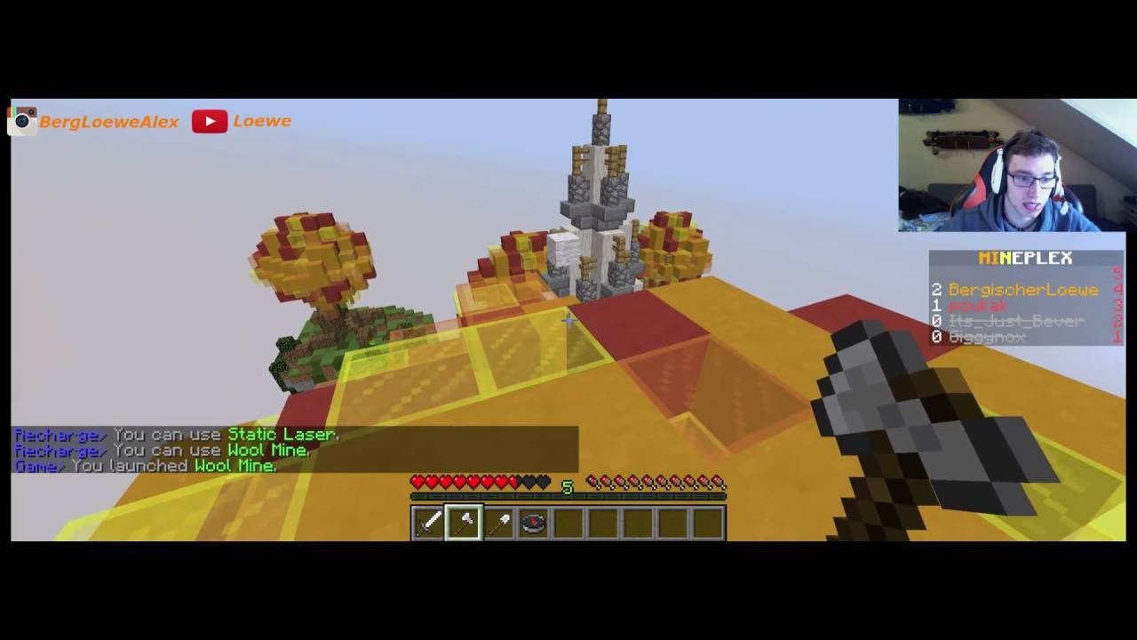 [GER] Minecraft Mineplex Stream - YouTube