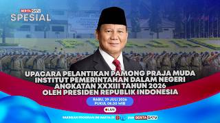 Download lagu 🔴 LIVE | Presiden Lantik Pamong Praja Muda IPDN Angkatan XXXIII Tahun 2026 - Beritasatu Spesial