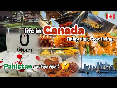 Pakistan Say Kya Aya | Life In Canada | Slow Living And Cooking | Rainy Day | Oodles Wok |  thumbnail