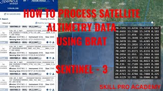 How to Process Satellite Altimetry Data with BRAT | Broadview Radar Altimetry Toolbox Tutorial screenshot 3