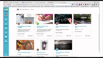 Using the Canvas Commons (2016)