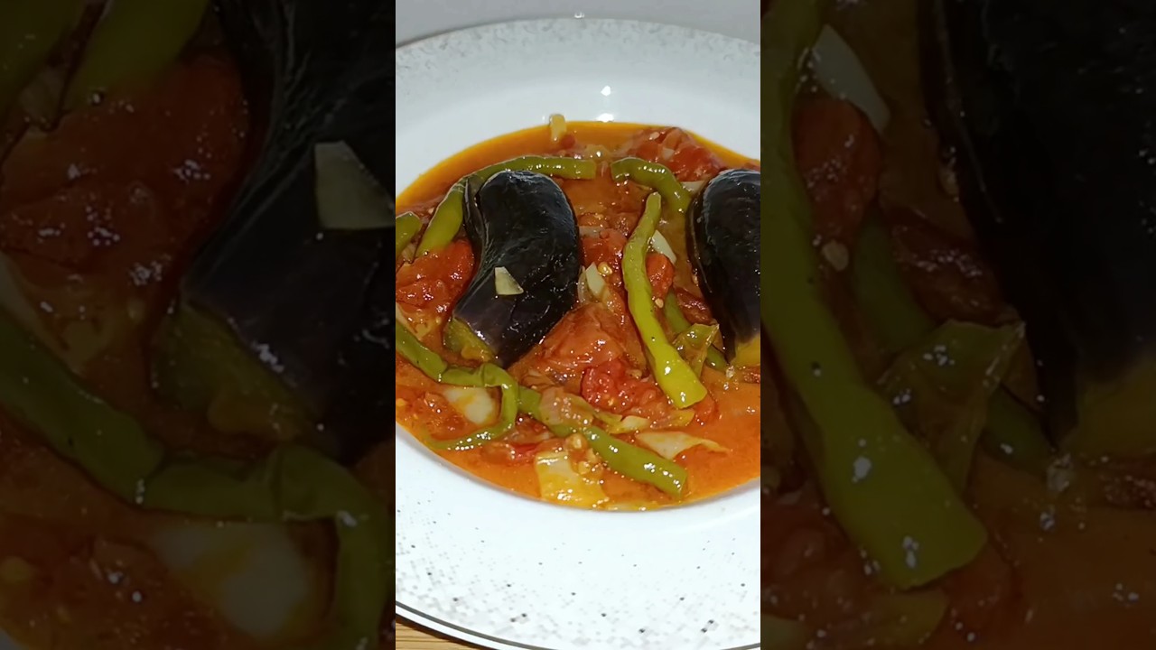 EKMEK BANDIRMALIK BOL DOMATES SOSLU PATLICAN YEMEĞİ TARİFİ / NASIL YAPILIR❓ #cookie #food #recipe