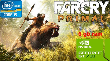 Far cry primal on GeForce GT 710|core i5 |6 gb ram [FULL HD]