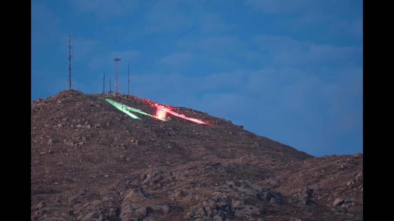 Moreno Valley a big "M" Christmas YouTube