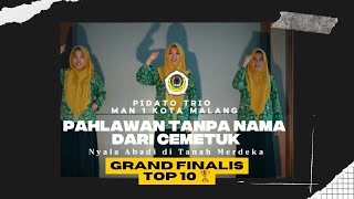 MAN 1 Kota Malang_PIDATO TRIO 2025_Pahlawan Tanpa Nama dari Cemetuk : Nyala Abadi di Tanah Merdeka