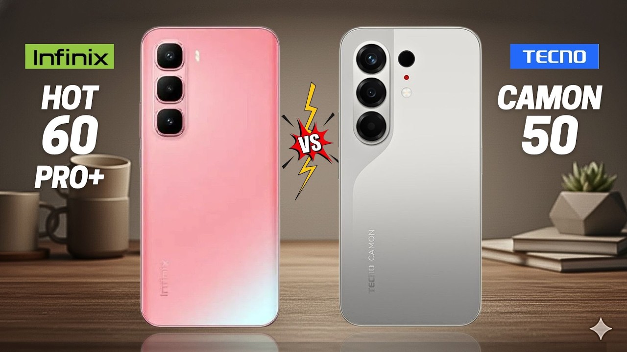 Infinix Hot 60 Pro Plus vs Tecno Camon 50  Full comparison ⚡Which one is Best