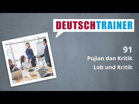 Bahasa Jerman untuk pemula (A1/A2) | Deutschtrainer: Pujian dan Kritik