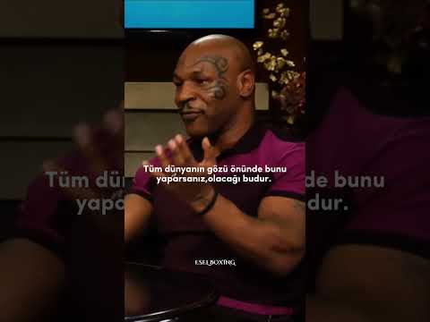 Mike Tyson Kulağını Isırdığı Holyfield'dan Özür Diliyor 😂 #miketyson #evanderholyfield #shorts