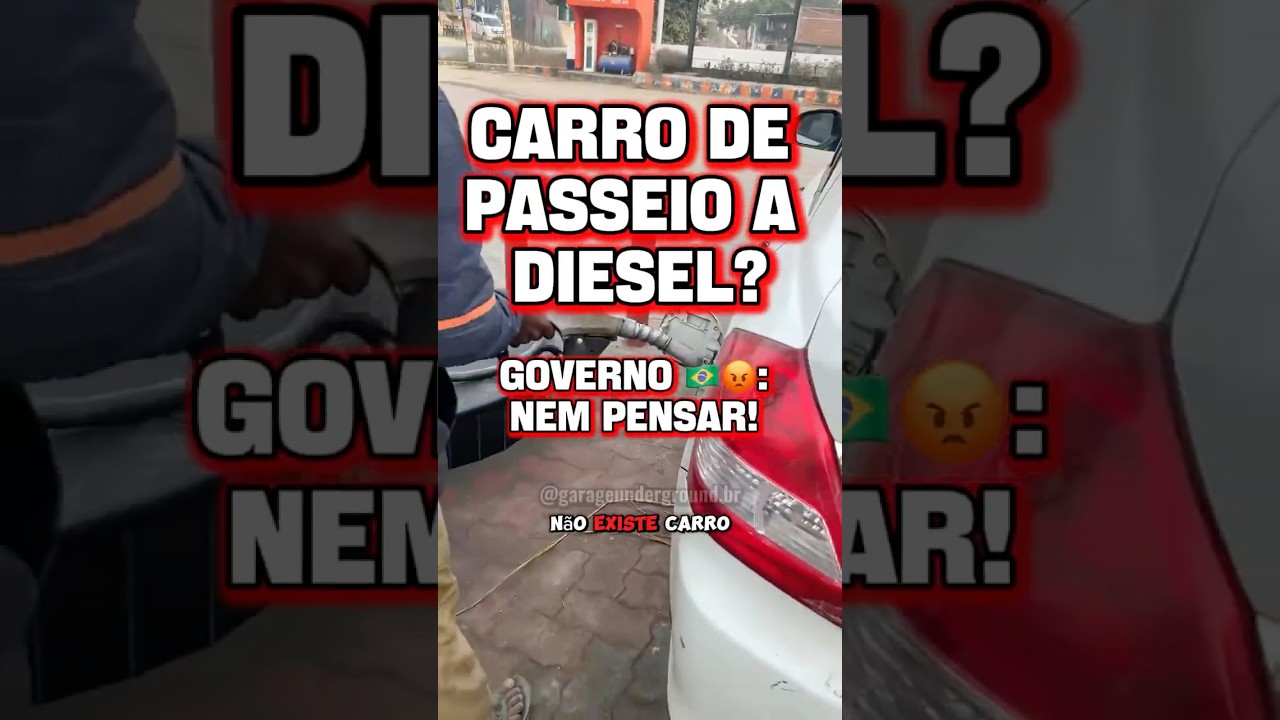 CARRO DE PASSEIO A DIESEL, PROIBIDO NO BRASIL 🚫🚫🚫