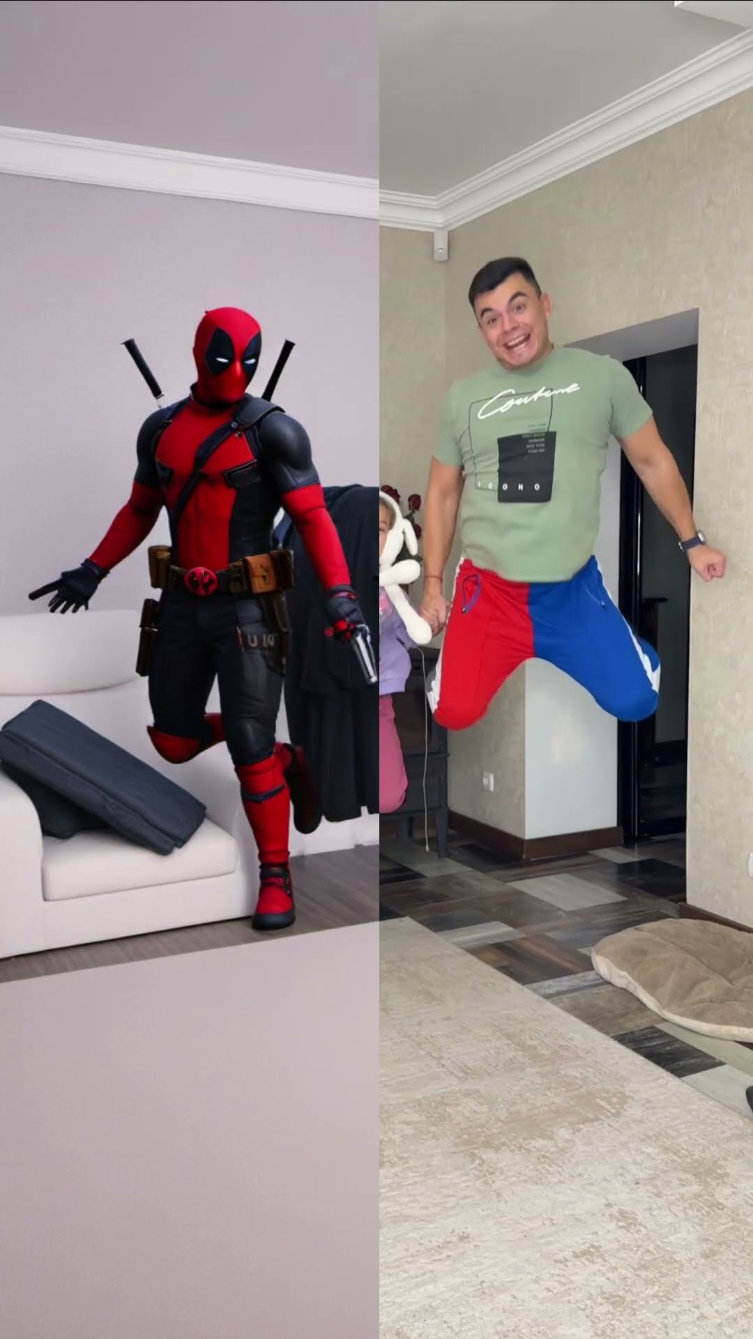 Deadpool family by Secret Vlog