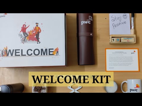 Welcome Kit From PWC !