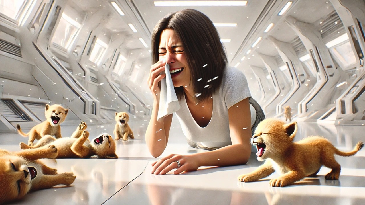 Predator Cub Snapped Its Jaws in Anger — The Human Sneezed, and It Collapsed in Laughter