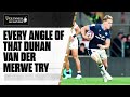 UNSEEN FOOTAGE 📺 | The greatest Scotland try ever? | Duhan van der Merwe