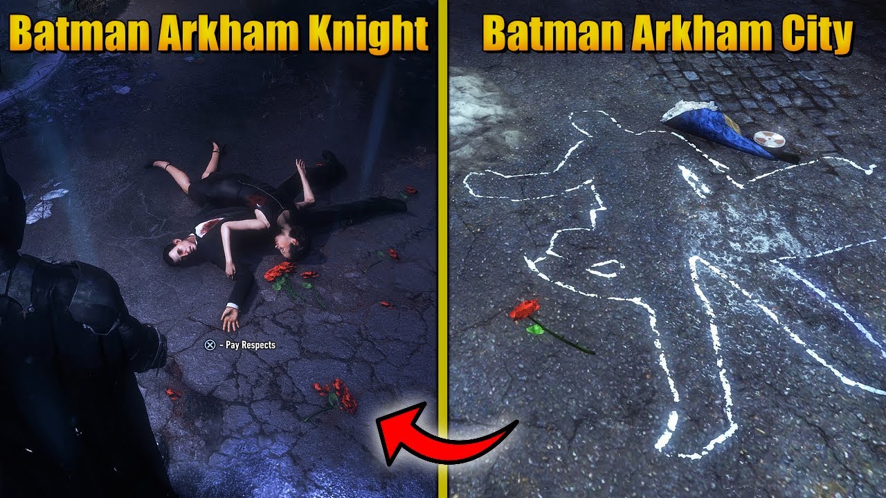 Press F to Pay Respects - Arkham edition : r/BatmanArkham