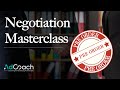 Pre-Order NOW: Negotiation Masterclass - How to win in any situation