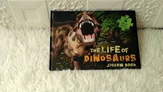 The Life of Dinosaurs Jigsaw Book With 4 Ferocious 96-Piece Jigsaws Puzzles screenshot 4