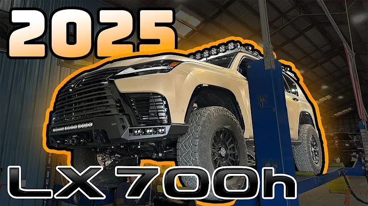 Wild 2025 Lexus LX 700h on Portal Axles - Work In Progress!