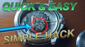 How To Fix A Quartz Watch That Loses Time Only When Worn On Wrist