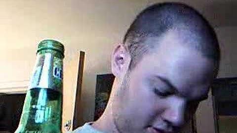 Beer Bottle Explosion