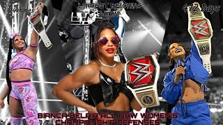 Bianca Belair All Raw Women's Championship Defenses